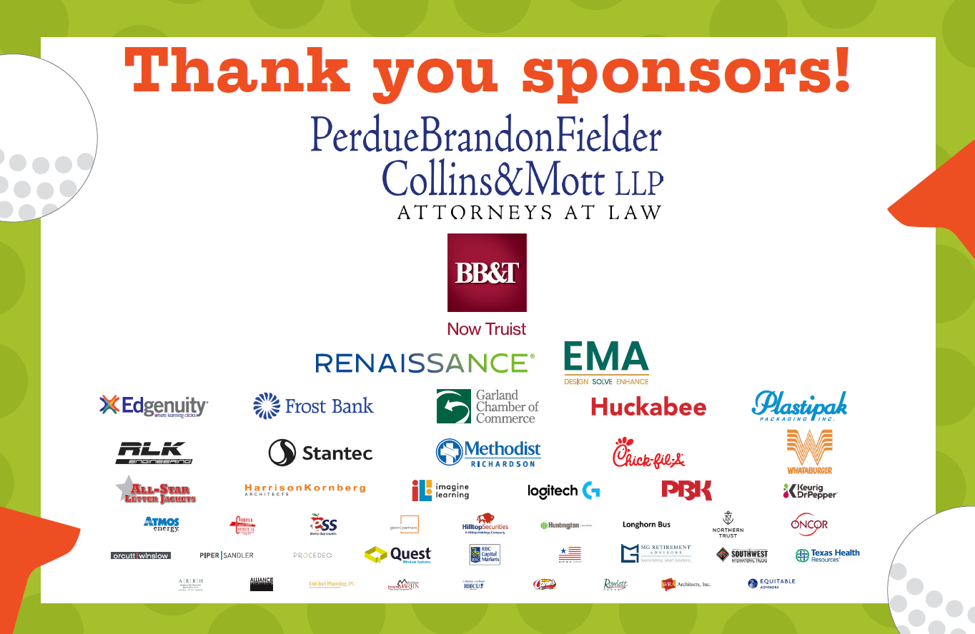 2021 Golf Tournament Garland Education Foundation